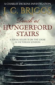 Paperback Death at Hungerford Stairs: A serial killer is on the loose in Victorian London (Charles Dickens Investigations) Book