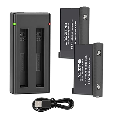Dual Battery Charger Compatible for Insta360 ONE X2 Battery ONLY