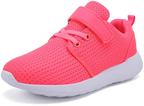 Image of TOEDNNQI Kids Shoes Toddler Boys Girls Lightweight Strap Sneakers | Breathable Casual Tennis Walking Comfortable Running School Non-Slip Little /Big Child