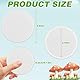36-teilige Pilzfilterpads, Pilzzuchtbedarf, Filterpapier mit glatten Kanten, gute Größe, nicht leicht zu beschädigen, Mushroom Filter Pads Monotub Filtration Pad