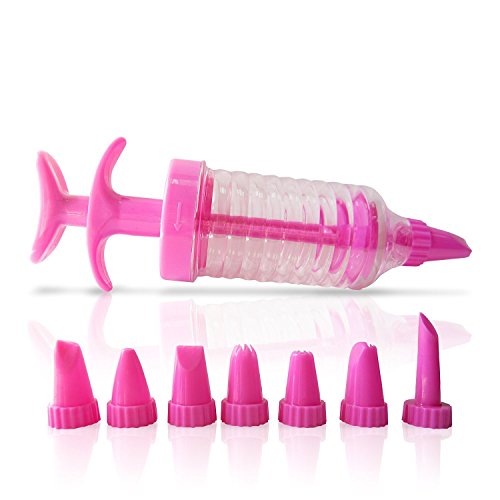 Cake Decorating Kit - Set of 9 Icing Tips for Baking Supplies - Perfect for Kids and Beginners