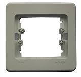 plaque legrand sagane opalis  Plaque grise 1 poste 82x82mm pour appareillage à composer étanche Sagane Plexo LEGRAND 085500