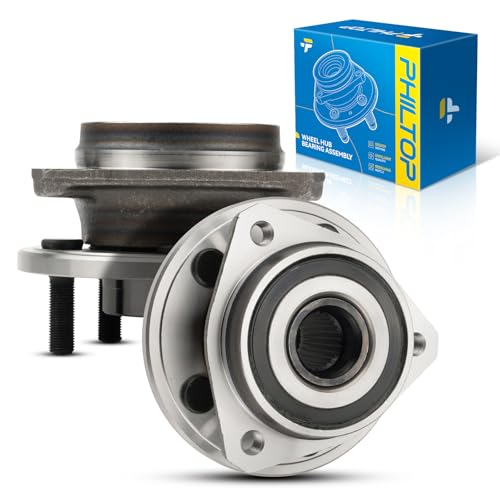 PHILTOP 513158 Front Wheel Bearing Hub Assembly for 1999-2006 Jeep Wrangler, 1999-2001 Jeep Cherokee, Wheel Hub Bearing 5 Lugs 2PCS by PHILTOP - Used condition - US$68.34
