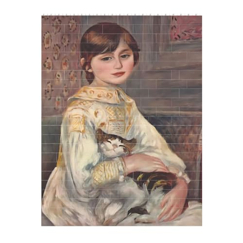 Pierre Auguste Renoirm[A[g[N iĽÂGj ςݖ؃pY ̏ pŶ y XgX DIY l q SҌ ȒP a v[g 16.7x22.3cm