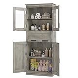 【Sécurité et Montage Facile】Livré avec un kit anti-basculement pour une sécurité totale dans les foyers avec enfants. Le montage est facilité par une notice illustrée en français et des pièces numérotées pour une installation sans erreur.