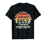 Photo Gallery vintage gennaio 1952 donna uomo regalo 70 anni compleanno maglietta Photo Gallery vintage gennaio 1952 donna uomo regalo 70 anni compleanno maglietta