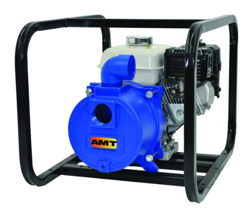 AMT Pump 3932-95 Engine Driven Trash Pump with Honda GX160 Engine, Cast Iron, 5 HP, Curve B, 2