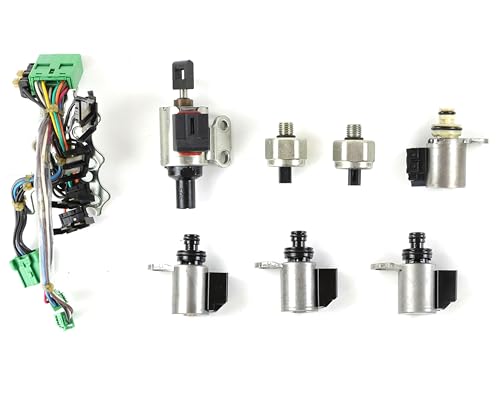 ZumuraAuto JF011E RE0F10A Transmission Solenoid Kit Suitable for Altima Rogue Sentra Caliber CVT Transmission Solenoid Set