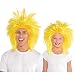 Amscan Crazy Party Wig Costume, Yellow