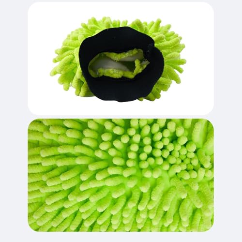 Mitre de lavado de microfibras, MIT de lavado de autos,Paño de limpieza de microfibra de chenille sin , guantes de resistentes a los arañazos - Productos de cuidado exterior, pincel de detalles - imagen 7