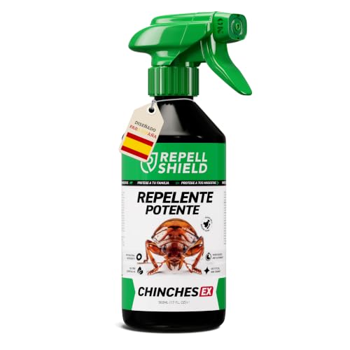 RepellShield® Spray Anti Chinches 500ml - Antiácaros para Colchones y Sofás