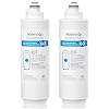 Waterdrop G3-2CF Filter, Replacement for Waterdrop G3-W & G3P600 & G3P800 Reverse Osmosis System, Pack of 2 G3-N1CF, 6-month Lifetime