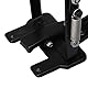 Yibuy 23,5x14 cm Schwarzes Trommelpedal und Trommelhammer Ersatzteil Schlägelwinkel Frei Einstellbar
