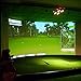 JTYMZYY Golf Ball Simulator Screen, Impact Screen Display Projector Screen for Golf Training Projection Screen, Skills Percussion Practice/Play Game Entertainment Tools for Golf Practice