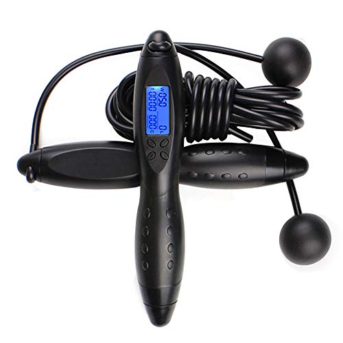FETCHSHE Smart Electronic â€‹Jump Rope Counter, Digital Counting Calorie Jump Counter Jump Ropes