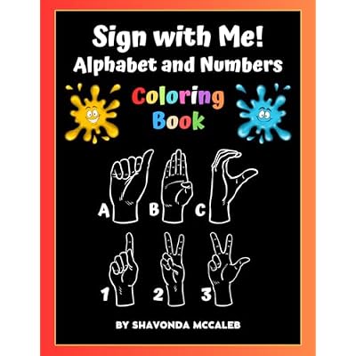 Sign With Me Coloring Book
