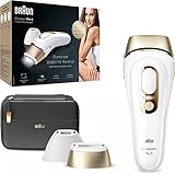 Braun IPL Silk Expert Pro 5 Haarentfernungsgerät Damen/Herren, dauerhaft sichtbare Haarentfernung, mit Tasche, Alternative zur Laser Haarentfernung, Muttertagsgeschenk, PL5140, weiß/gold