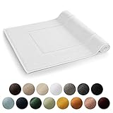 ✅ APTO PARA LAVADORA Y SECADORA: Lavable a máquina hasta 40 ° C y apto para secadora. Las alfombras de baño son especialmente absorbentes y resistentes.