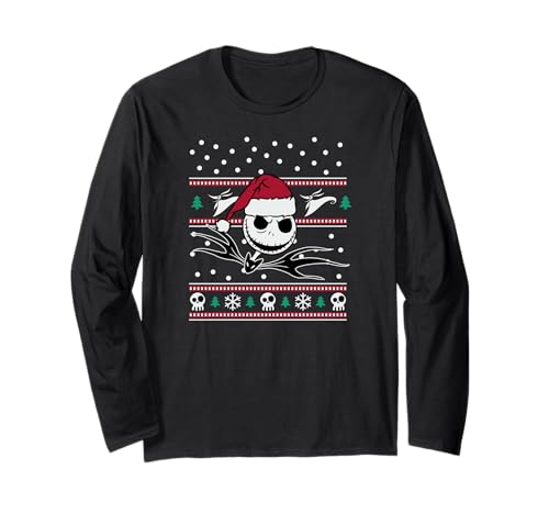 Haut manches longues L'Étrange Noël de Monsieur Jack idéal pour vos soirées cinéma d'automne