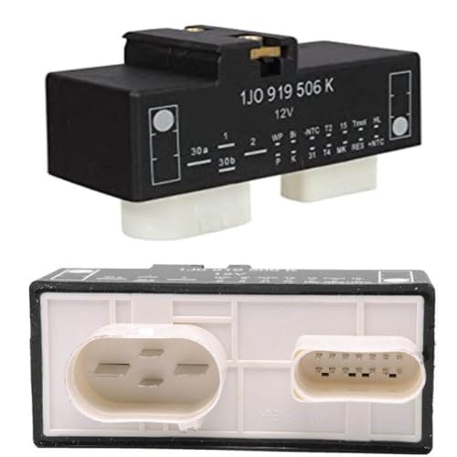 Cooling Fan Control Relay Module 1J0919506K 1J0 919 506 K 1J0 919 506K Compatible with A3 TT Beetle (Car) MK4