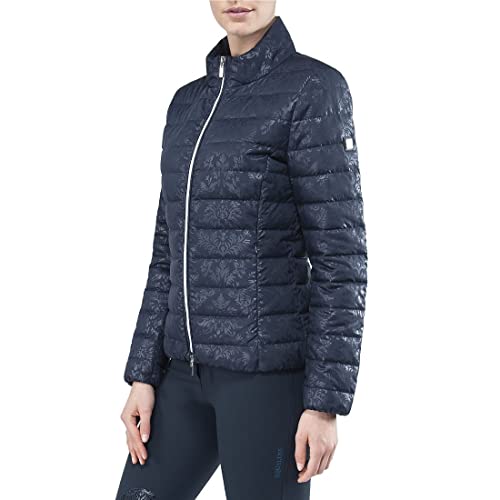 Veste Equiline Gabby bleue S aux finitions soignées