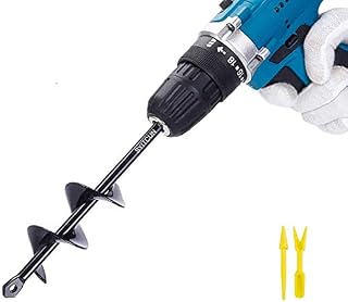 SYITCUN Auger Drill Bit Garden Plant Flower Bulb Auger Rapid Planter Bulb