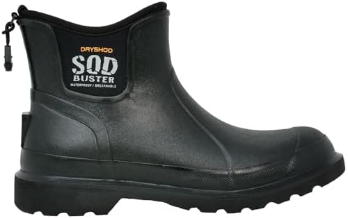 Dryshod Men's Sod Buster Garden Ankle Boots -Black | Image 2
