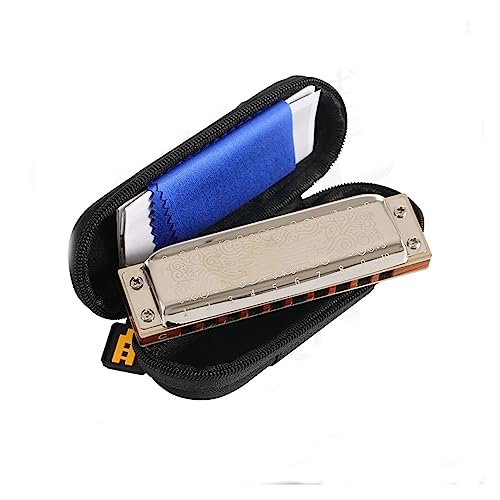 PacuM Harmonica by Instrument Key Accord progressif 10 trous avec peigne en bois Harmonica Instruments de musique Harmonica - Les Beatles, Paul McCartney, John Lennon, RIngo Starr, George Harrison PacuM Harmonica by Instrument Key Accord progressif 10 trous avec peigne en bois Harmonica Instruments de musique Harmonica