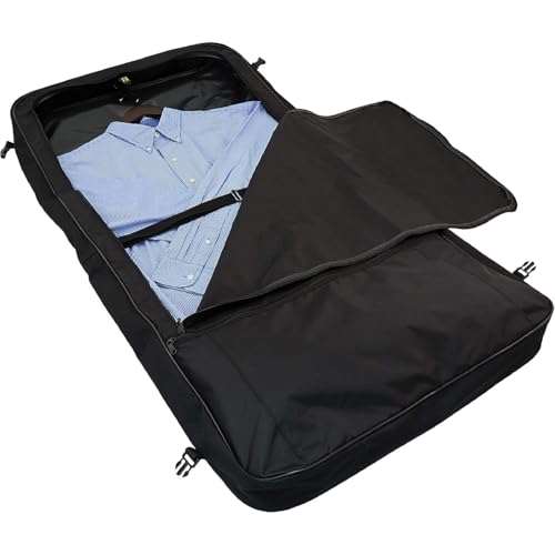 Eclectic Escape Garment Bag Emblem 40" H x 24" W x 3" D Lightweight and Stylish Travel Bag with Printed Emblem Perfect for Suits and Dresses2