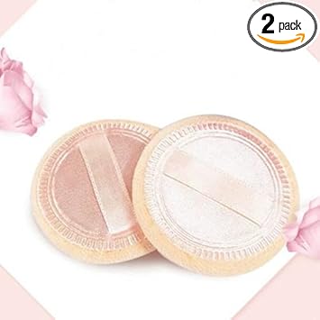 Tiny Deal 2 PCS Women Beauty Facial Face Body Powder Puff Cosmetic Beauty Makeup Foundation Soft Sponge