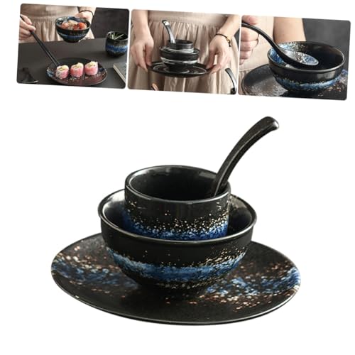 GRADENEVE Vajilla Completa con Cuenco Plato Taza y Cuchara para Restaurante Sushi y Hot Pot Apariencia Única y para Lavavajillas GRADENEVE Vajilla Completa con Cuenco Plato Taza y Cuchara para Restaurante Sushi y Hot Pot Apariencia Única y para Lavavajillas