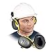 Produktbild 3M Kapselgehörschutz X2P3E, Helmbefestigung, SNR = 30 dB, schwarz/gelb