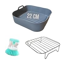 Air Fryer Gitter Für Cecofry - Edelstahl Rost Mit Dualer Höhe