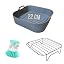 Grille En Acier Inoxydable S304 Pour Ninja Foodi Flexdrawer 10.4L Et COSORI Dual Blaze 10L - Double Hauteur