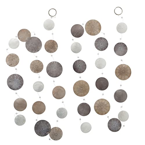 Boltze Capiz Girlande Nyla 1 Stück 2-fach sortiert