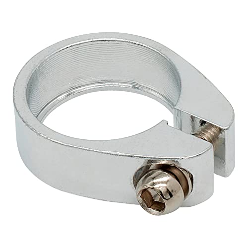 P4B | Pince de selle pour votre vélo en argent | Collier de serrage de siège de 31,8 mm de diamètre | Support de selle de vélo Cover