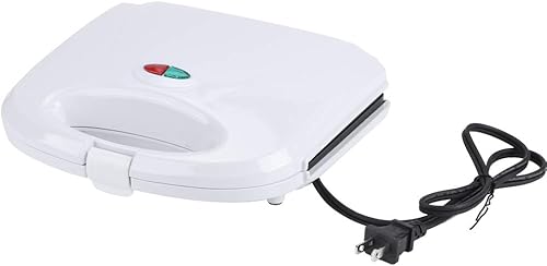 Miniatura 2 de Sandwichera para hacer waffles Aigostar con superficie de rejilla profunda antiadherente para prensa de panini de huevos, parrilla Panini Press