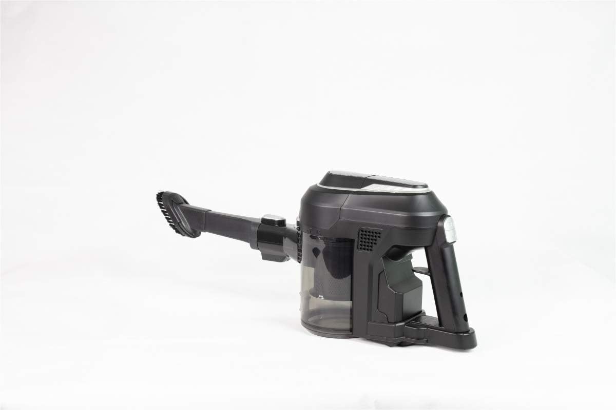 OHMEX OHM-VVC-9022 handheld unit with brush tool attached