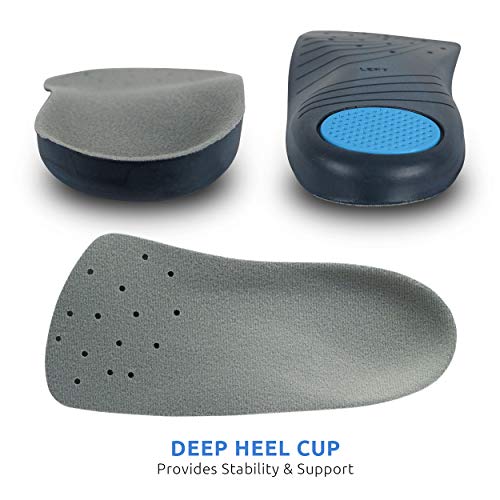 Image of Comfort Zone Heel Pain Relief Inserts Men's, 8-12 (Pack of 3)