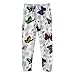 Coloring Pants Set for Kids Funny DIY Hand Painted Outfits 2 Piece Boys Girls Colorable Clothes (White #3, 9-10 Years)