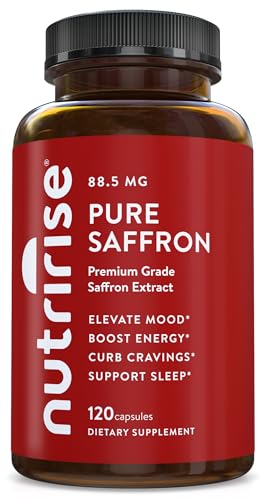 NutriRise Saffron Supplements 88.5mg