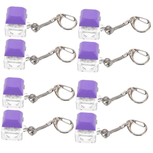Pendents de porte-clés créatifs piano violet Healvian cadeau idéal