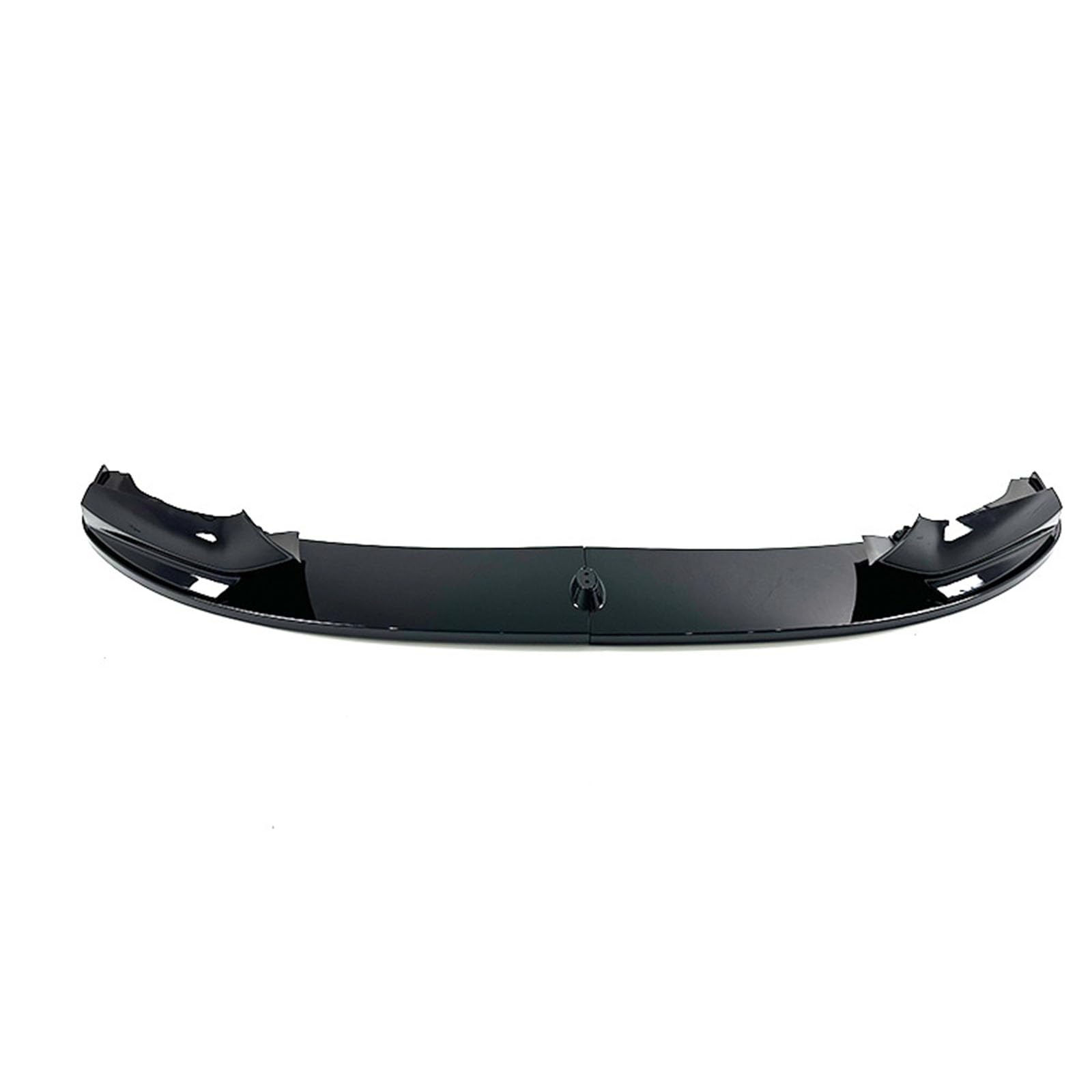 Kompatibel mit BMW 5 Series F10 F18 MP Style 2010-2016, Frontstoßstangen-Spoilerlippe, Auto-Unterkörper-Kit-Splitter,A Glossy Black