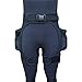 Men Womens Wetsuit Short Pants Scuba Diving Stretch Shorts with Pockets and Quick Release Buckle Adjustable Waist Belt Dropship