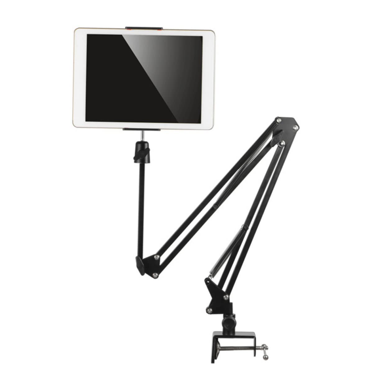 Hemobllo Soporte para Teléfono Móvil Telescópico Ajustable Plegable Metálico para Dormitorio Escritorio Coche Soporte Simple para Móvil De Teléfono Celular
