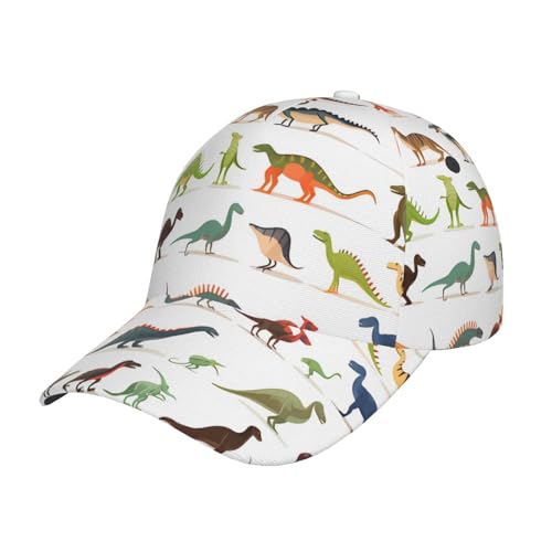 Chapeau de soleil réglable dinosaure pour le sport en plein air