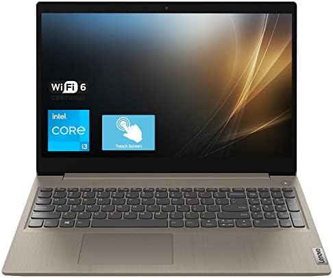 Lenovo Ideapad 3 Laptop, 15.6" HD Touchscreen, Intel Core i3-1115G4 Processor, 20GB DDR4 RAM, 1TB PCIe SSD, Webcam, HDMI, Bluetooth, Wi-Fi 6, Windows 11 Home, Almond