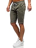 Kurze Hose für Herren. Shorts. Fake Hosenschlitz