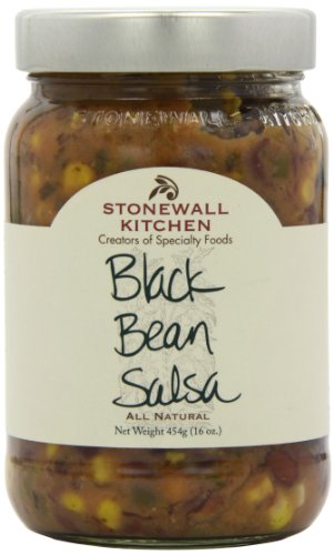 Stonewall Kitchen Black Bean Salsa, 16-Ounce Bottle (Pack of 3)