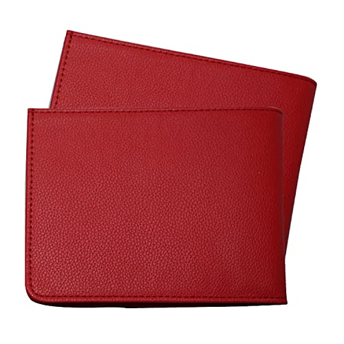 Napal Swiss Set of 2 Top Leather RFID Credit Card Wallet Magic Slim Wallets for Men